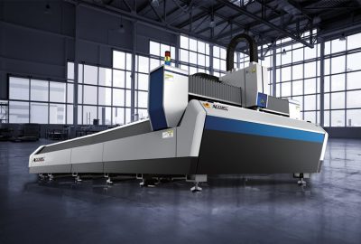 ACCURL Fabrikanten 1000W Fiber CNC Lasersnijmachine met IPG 1KW